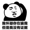 暴漫 熊猫头 我怀疑你在骗我但是我没有证据 搞笑 逗 沙雕