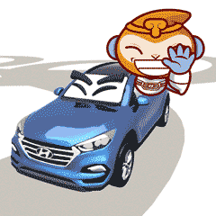 开车的动漫动图动画图片