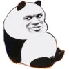 暴漫 熊猫头 点头 开心 搞怪 逗