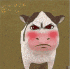 草地牛 奶牛 沙雕 抽象 搞怪