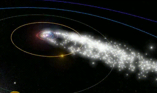 科学行星银河系旋转gif动图