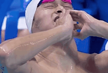 游泳运动员表情包图片