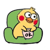 小黄鸡 崽崽 可爱 搞怪