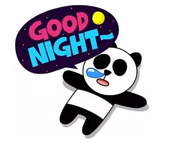 可爱的goodnight字体图片