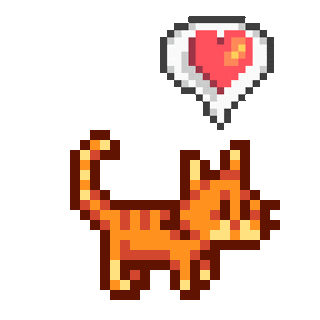 像素猫 猫咪 可爱 搞怪