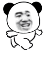 暴漫 熊猫头 跑 搞怪 逗