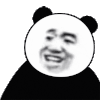 暴漫 熊猫头 得意 搞怪 逗