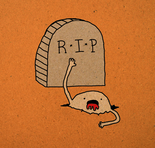 沙雕恐怖动画葬礼图片