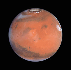 火星旋转宇宙研究gif动图