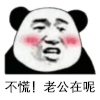 暴漫 熊猫头 不慌 搞怪 逗