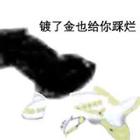 暴漫 熊猫头 镀了金也给你踩烂 搞怪 逗