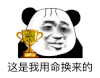 暴漫 熊猫头 这是我用命换来的 搞怪 逗