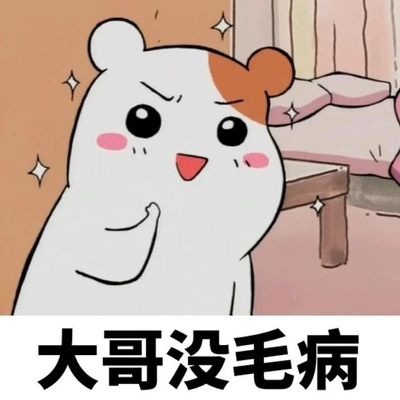 小熊 可爱 胖嘟嘟 大哥没毛病