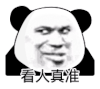 暴漫 熊猫头 看人真准 搞怪 逗