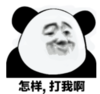 暴漫 熊猫头 怎样打我啊 搞笑 逗 沙雕