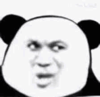 暴漫 熊猫头 得意 搞怪 逗