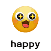 happy 开心 快乐 可爱