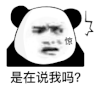 暴漫 熊猫头 是在说我吗惊讶 搞怪 逗