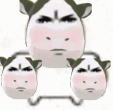 草地牛 牛 沙雕 搞怪