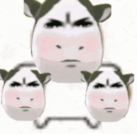 草地牛 牛 沙雕 搞怪