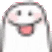 舔嘴 可爱 搞怪 白色小人