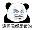 暴漫 熊猫头 连呼吸都是错的 搞怪 逗