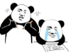 暴漫 熊猫头 哭了 搞怪 逗