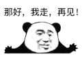 暴漫 熊猫头 再见 搞怪 逗