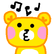 小熊 五颜六色 可爱 魔性