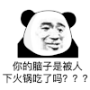 暴漫 熊猫头 脑子 搞怪 逗