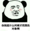 暴漫 熊猫头 你到底什么时候和我处对象啊 搞笑 逗 沙雕