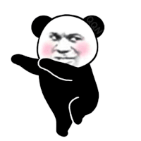 暴漫 熊猫头 跳舞 搞怪 逗