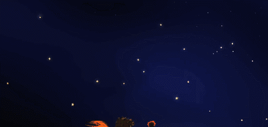 仙气星空背景图动态图片