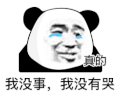 暴漫 熊猫头 没哭 搞怪 逗