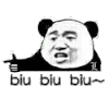 暴漫 熊猫头 biubiubiu 搞怪 逗