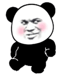 暴漫 熊猫头 嘿嘿嘿 搞怪 逗