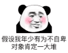 暴漫 熊猫头 假设我年少有为不自卑 对象肯定一大堆 搞怪 逗