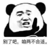 暴漫 熊猫头 别了吧咱俩不合适 沙雕 搞怪 逗