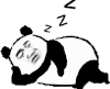 暴漫 熊猫头 睡觉 搞怪 逗
