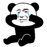 暴漫 熊猫头 哭 搞怪 逗