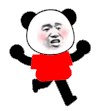 暴漫 熊猫头 跳舞 搞怪 逗