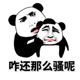 熊猫头骚气图片