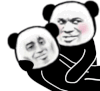 暴漫 熊猫头 摇 搞怪 逗