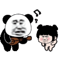 暴漫 熊猫头 音乐 搞怪 逗