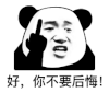暴漫 熊猫头 好 你不要后悔 搞怪 逗