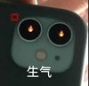 手机 摄像头 生气 凶巴巴 搞怪 逗
