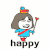 happy 开心 快乐 可爱