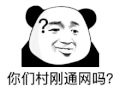 暴漫 熊猫头 你们村刚通网吗 搞怪 逗