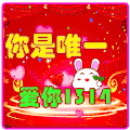 可爱 情侣 1314 爱你