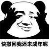 暴漫 熊猫头 快撤回 我还未成年呢 搞怪 逗